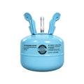 R134A refrigerant 5 lb pink cylinder front view