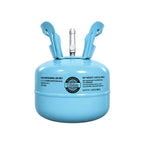 R134A refrigerant 5 lb pink cylinder front view