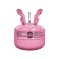 R410A refrigerant 5 lb pink cylinder front view