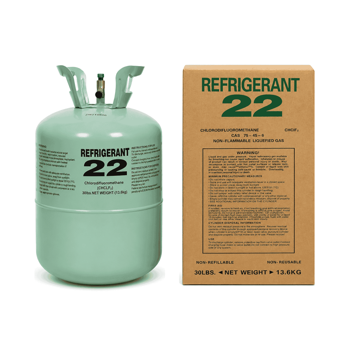 30LB R22 Refrigerant R-22
