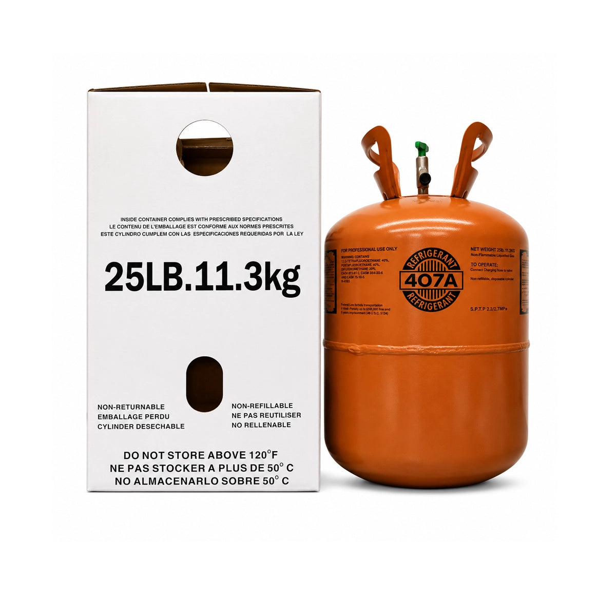 R407A Refrigerant 25LB R-407A