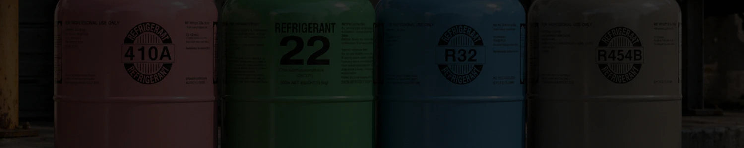 Buy R410A R22 R32 and R454B refrigerant online for HVAC repair and cooling system maintenance GetFreon