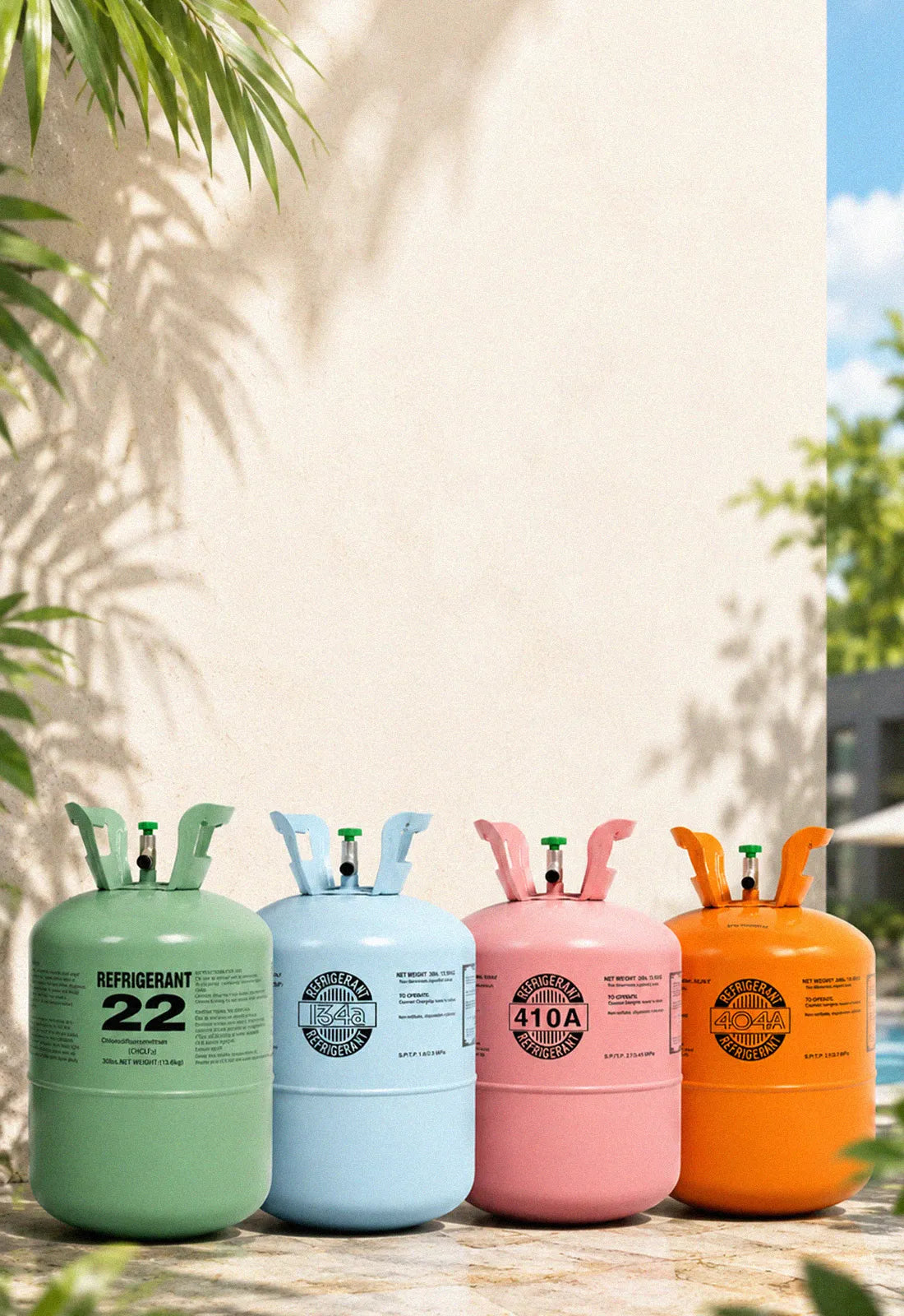 Shop summer HVAC refrigerant deals on R22 R410A R134a R404A and additional cooling system products GetFreon